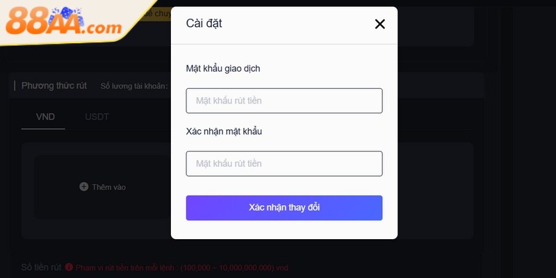 Bạn phải đảm bảo rằng số dư tài khoản đủ điều kiện rút thưởng